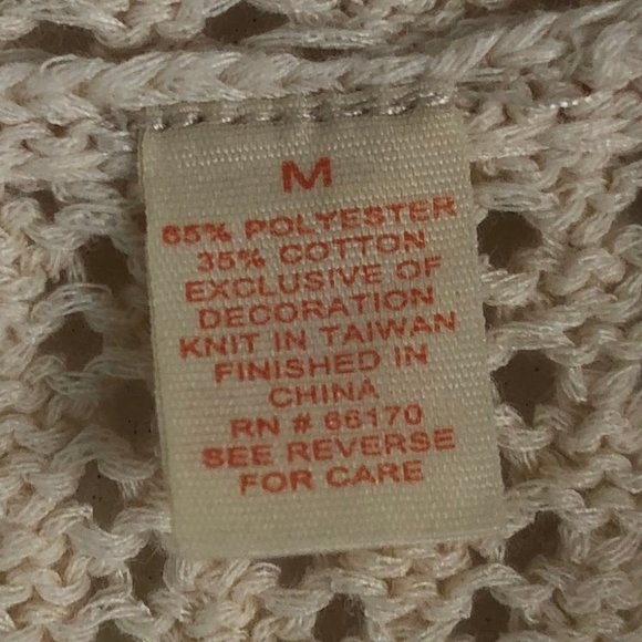 Maeve Short Sleeve Knit Sweater Size M - Picture 5 of 5